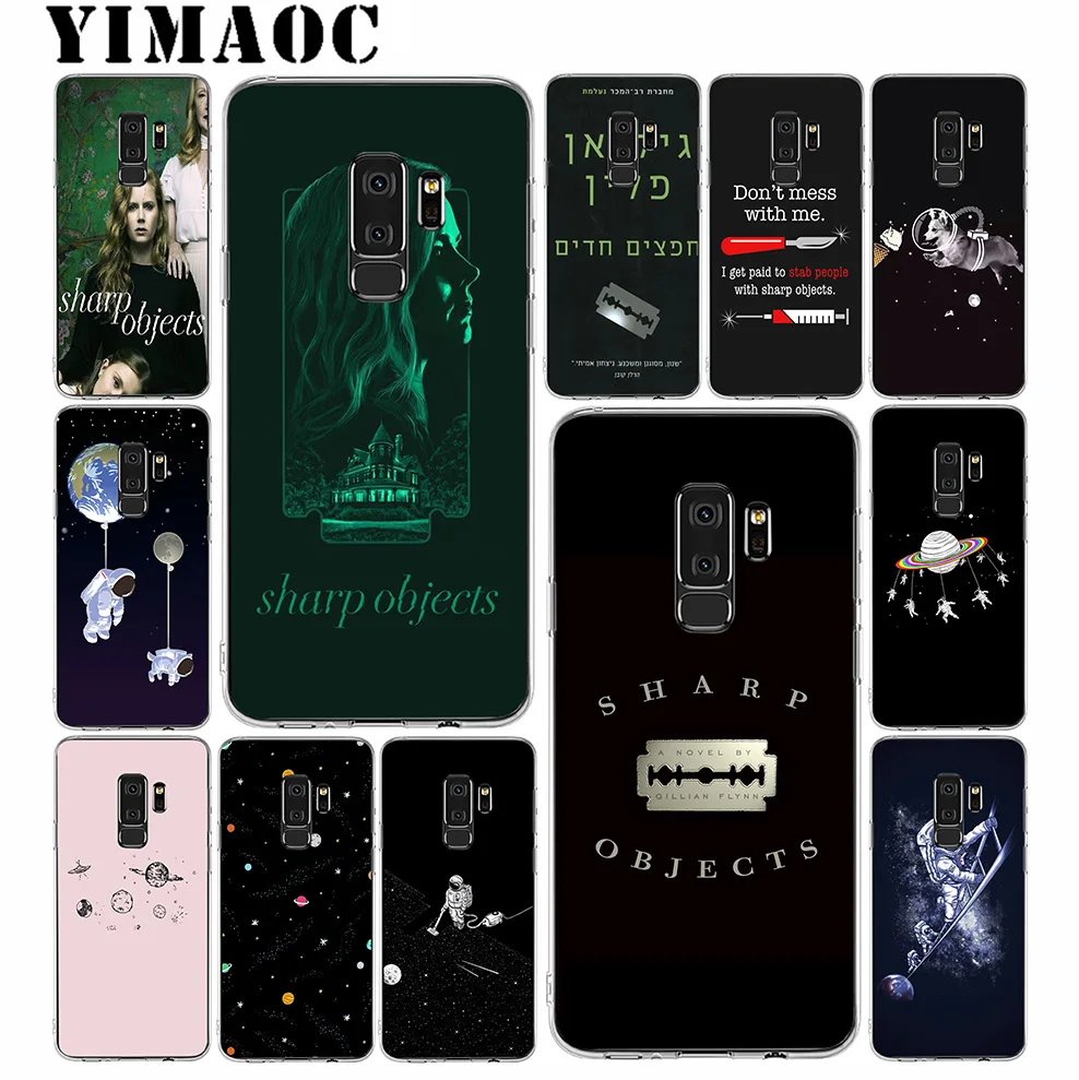

YIMAOC Sharp Objects Space Soft Silicone Case for Samsung Galaxy S10 S10E S9 S8 Plus S7 S6 Edge & Note 9 8 Soft Cover