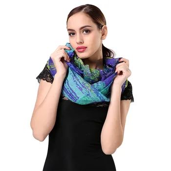 

FasLuxury Brand Women Satin Silk Scarf Female European Style Print Head Square Scarves Summer Shawls For Ladies