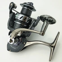 RA3000-6000 spinning fishing reel metal feet metal handle gear ratio 5.5:1 black big fishing wheel bearings 13+1 sea water reel цена RA3000-6000 spinning fishing reel metal feet metal handle gear ratio 5.5:1 black big fishing wheel bearings 13+1 sea water reel цены онлайн