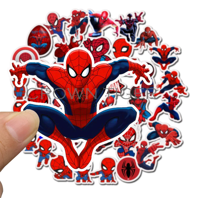 35Pcs Iron man deadpool Super Hero MARVEL Stickers Kids Toy The Avengers Sticker Bomb For Skateboard Luggage Laptop Notebook Car