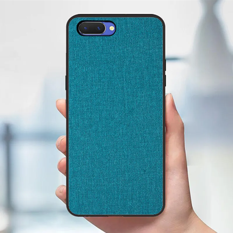 

Case For oppo AX5 A3 A3S A5 Realme1 Case Luxury Soft Silicone+fabric Skin Protective Back Cove FOR oppo AX5 A3 A3S A5