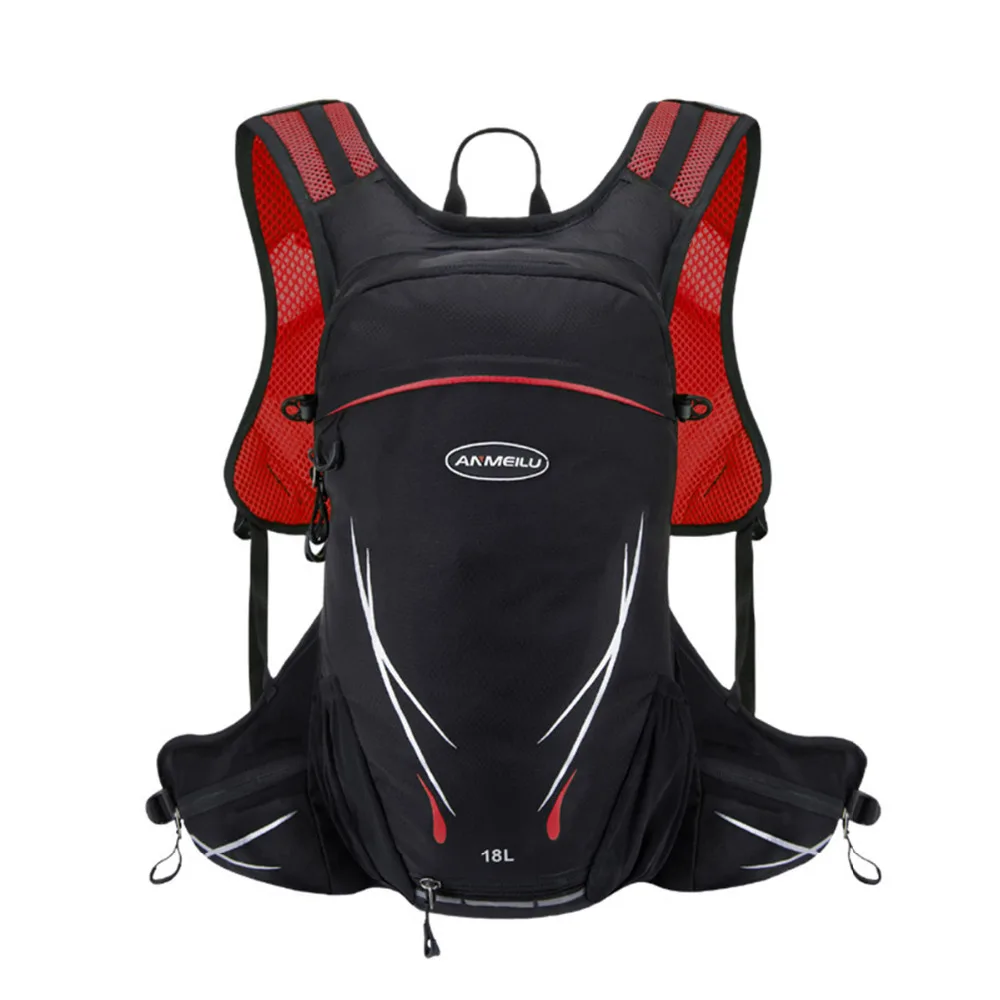 

ANMEILU 18L cycling backpack Unisex Waterproof Rucksack Sport Bag MTB Cycling Hydration Water Bags Nylon Outdoor Climbing Hiking