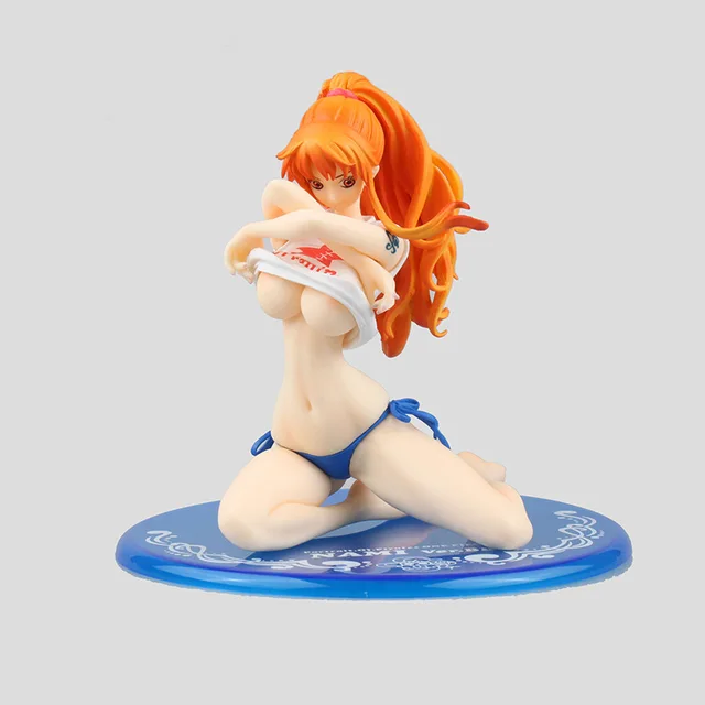 Best Price 14cm One Piece Figure Nami Robin Boa Hancock Tashigi Ver BB Figure Sexy Bikini Figure One Piece Sexy PVC Action Figure Doll Toys