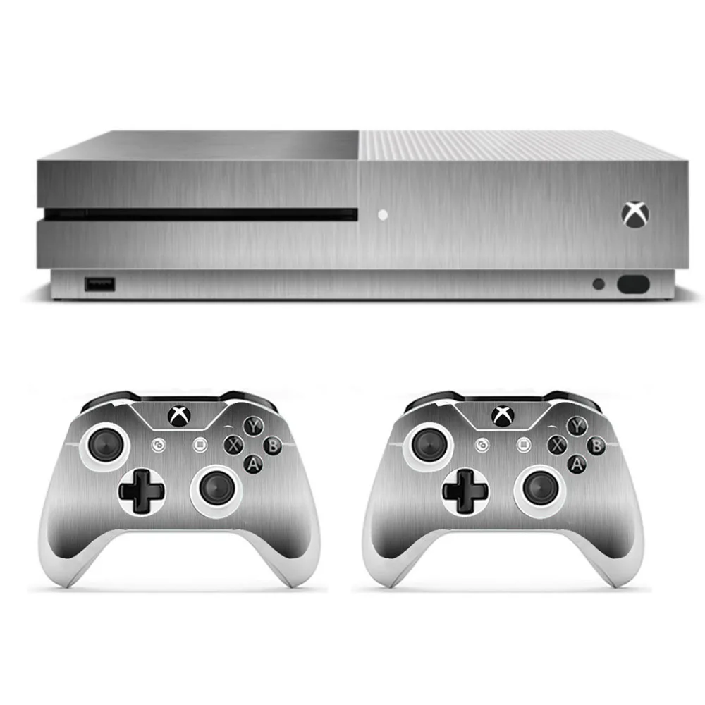 Металлическая матовая наклейка для Xbox One S консоль и контроллеры для Xbox One тонкая наклейка s винил