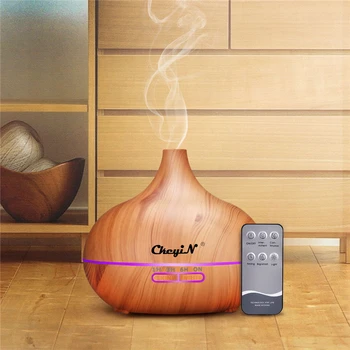 

TOLOYO 500ml Ultrasonic Air Humidifier Aromatherapy Essential Oil Diffuser Humidifier Purifier Mist Maker humidificador de aroma