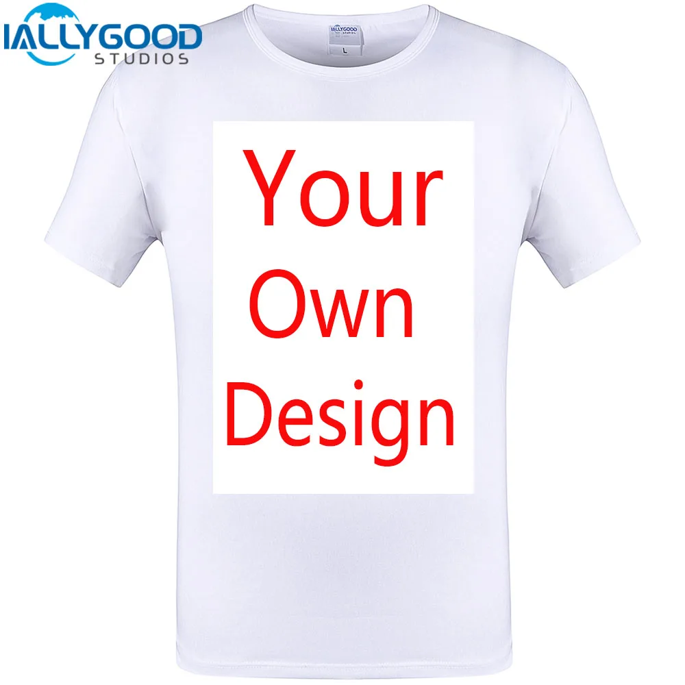 IALLYGOOD STUDIOS High Quality Customized Men T shirt Print Your Own
