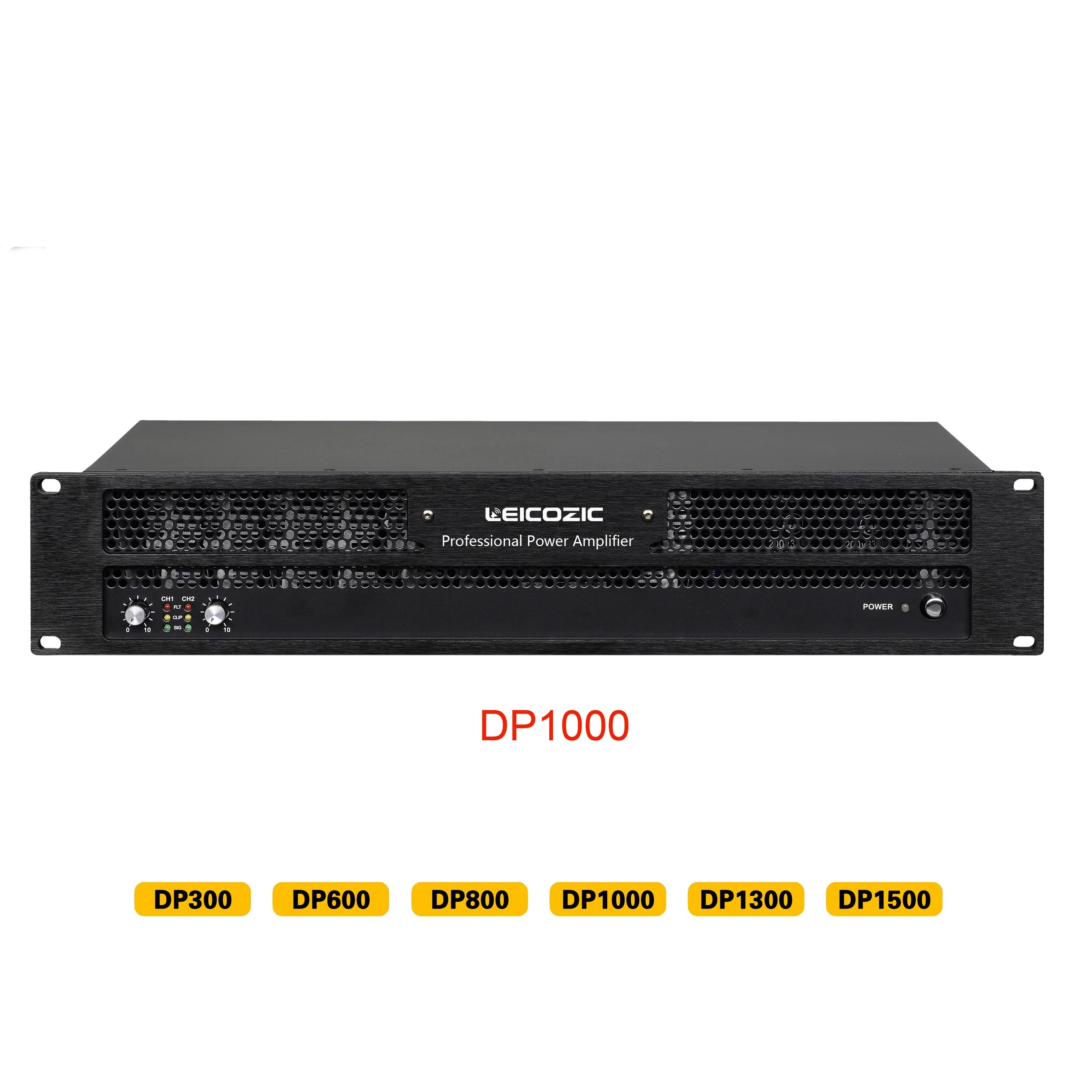 Leicozic DP1000 2 Channel Power Amplifier 1000W