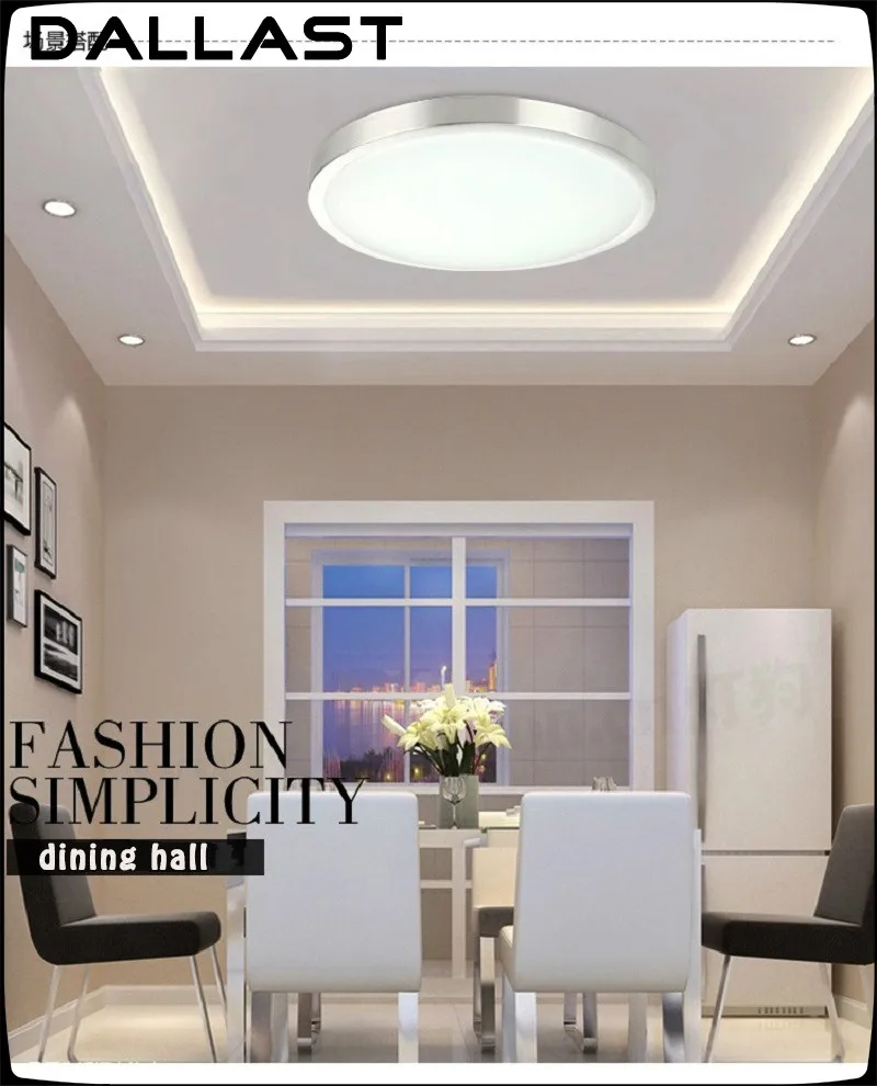 Modern Round LED Ceiling Lights Indoor Light Ceiling Lamp AC90 260V