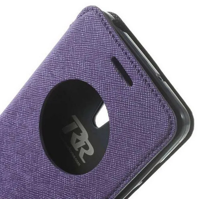 Кожаный чехол для Asus Zenfone 5 откидной Чехол с окошком и подставкой хранения карт