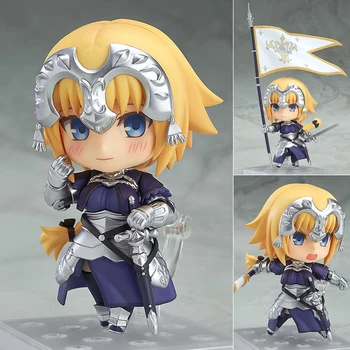 

10cm Fate Grand Order Ruler Jeanne d'Arc Action Figure With Weapon Model Toy 650#