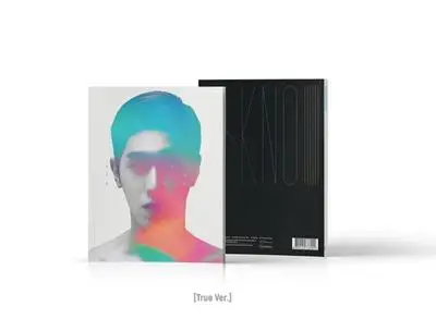 东方神起 郑允浩亲笔签名迷你一 SOLO True Colors 签TO+签名海报  2