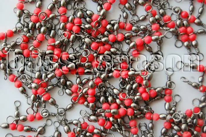 

100 Pcs CrossLine (3 Way) Fishing BARREL Swivel Size 12 X 14 24lb Free Shipping