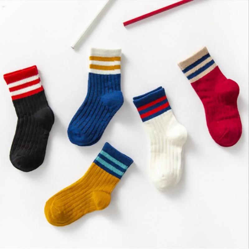 

5 pairs / los new soft cotton boys girls socks cute cartoon pattern children socks for boys girls 7 kinds style suitable for 1 -