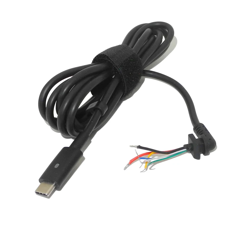 USB Type C Штекерный разъем питания постоянного тока 1 8 м с шнуром/кабелем для