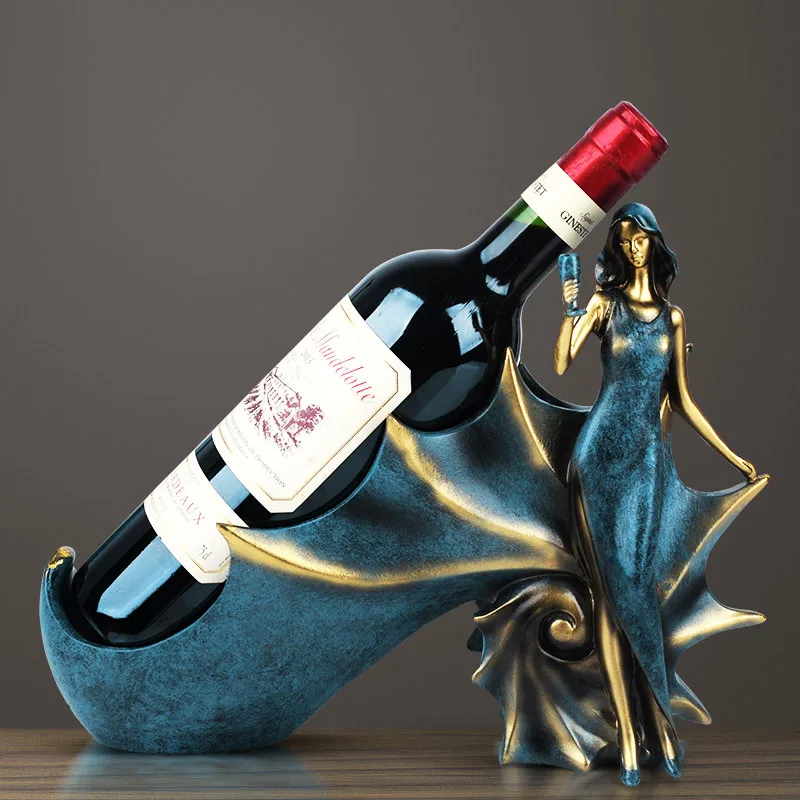  European wine racks Decoration living room TV cabinet wine cabinet home decorations creative room b - 32837331750