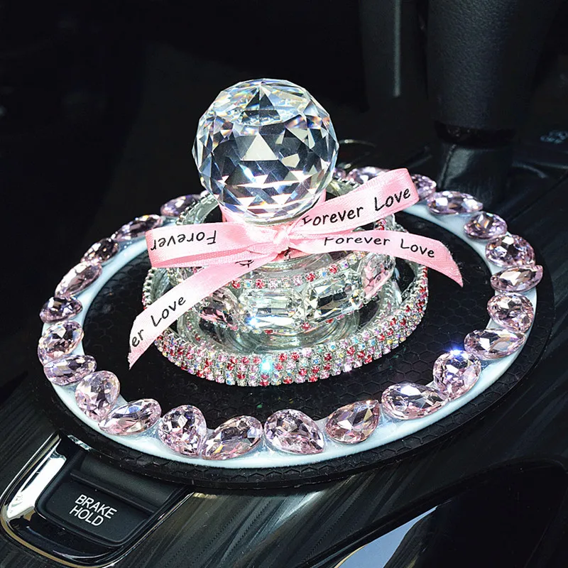 

Vow Crystal ball modeling Perfume seat Car Home Deodorizing Scent Air Freshener Fragrance romantic Auto Liquid perfume styling