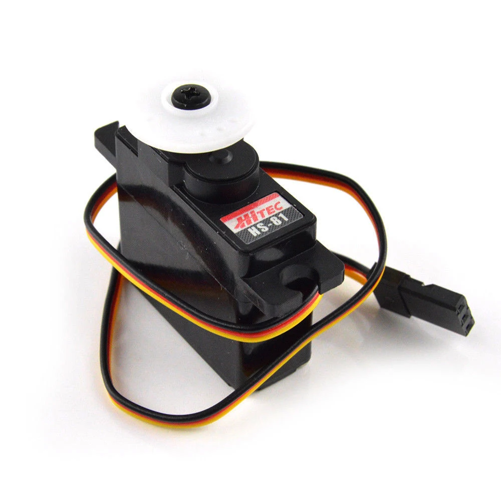100 Hitec HS 81 12mm Mini Analog Servo 16,6g 2,6/3,1 kgcm 4,8V 6,0Vin