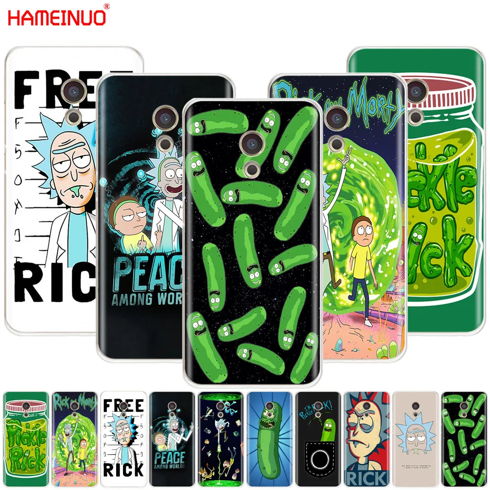

HAMEINUO Rick and Morty Cover phone Case for Meizu M6 M5 M5S M2 M3 M3S MX4 MX5 MX6 PRO 6 5 U10 U20 note plus