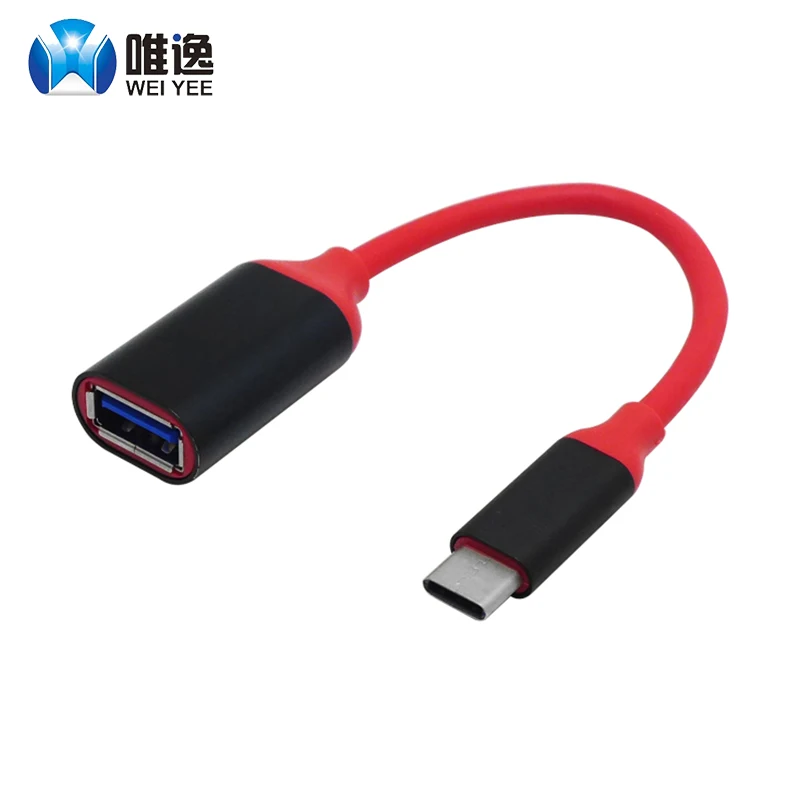 Weiyee Тип c USB 3.0 OTG адаптер Тип-с быстро данных кабель синхронизации разъем USB-C для
