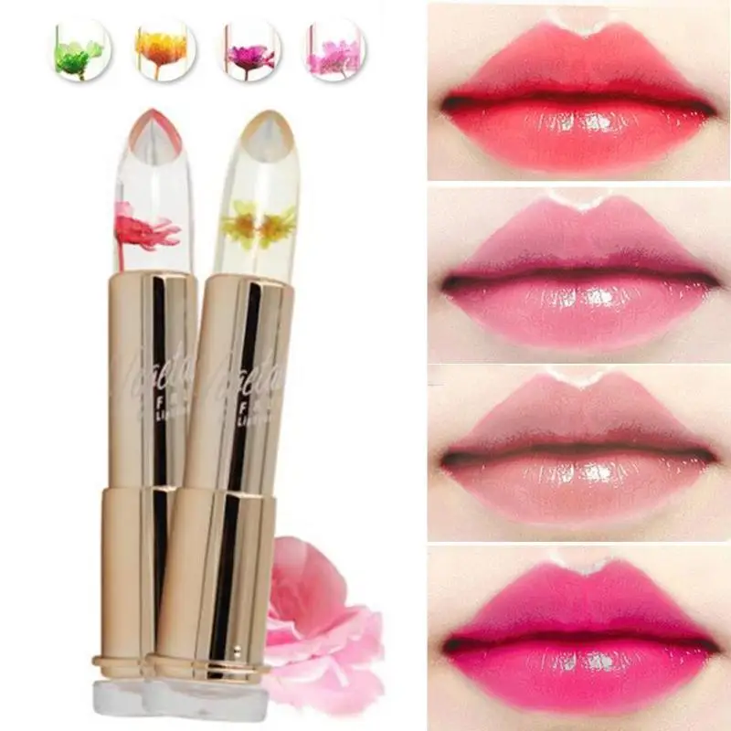Fashion Magic Temperature Change Color Moisturizer Full Lips font b Balm b font labial Transparent font