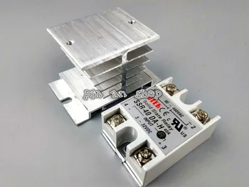 

SSR-40 DA-H DC-AC Solid State Relay SSR 40A 3-32V DC / 90-480V AC w Heat Sink