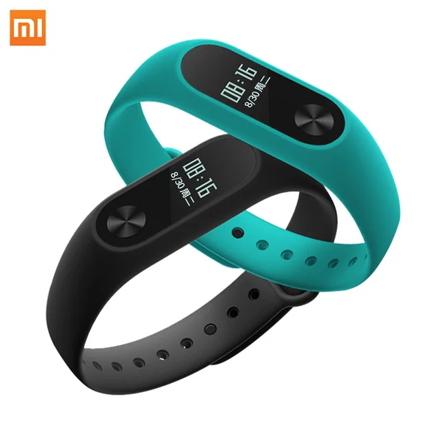 Xiaomi mi группа 2 браслет браслет smartband oled дисплей сенсорная панель smart сердечного ритма фитнес oled-экран miband2 ремень на складе
