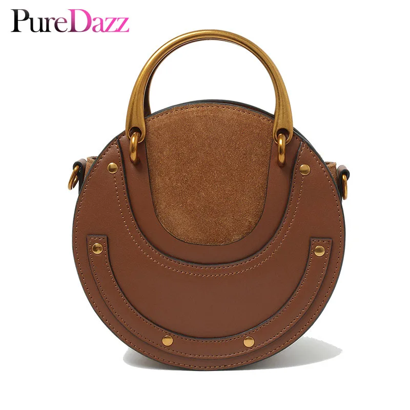 Véritable Villosités Femme Marque Bandoulière caramel White Épaule À Sac Métal En gray Femmes Cuir Color Luxe black yellow Main Vintage Bague blue De brown qwxwt4vSF
