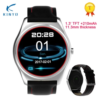 

Smart Watch 1.3 inch TFT Touch Screen Support Wireless Charging / Heart Rate Monitor / Pedometer/ Sleep Monitor For Man woman