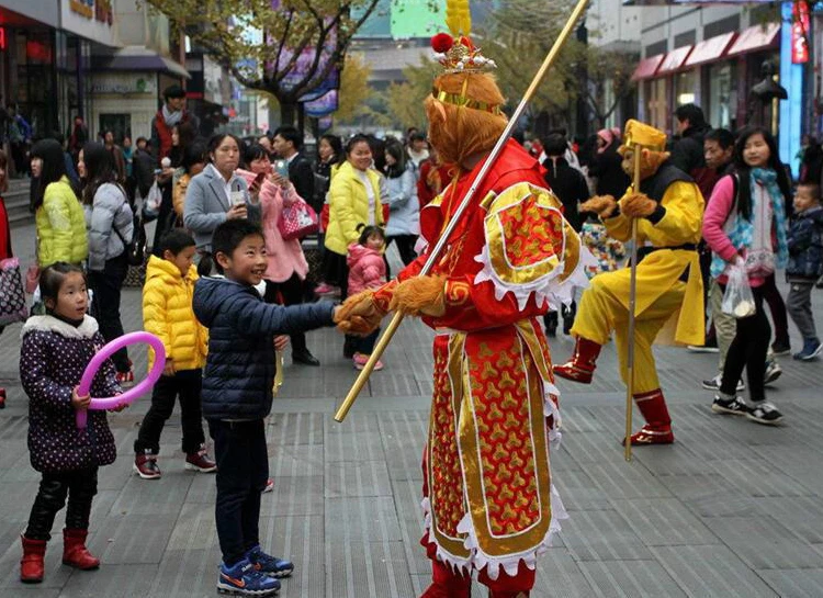 Рекламная игрушка jingubang Sun Wukong, Король обезьян, оружие, золотые дужки, игрушка-обруч, для детей и взрослых, нержавеющая сталь, боевые художественные подарки