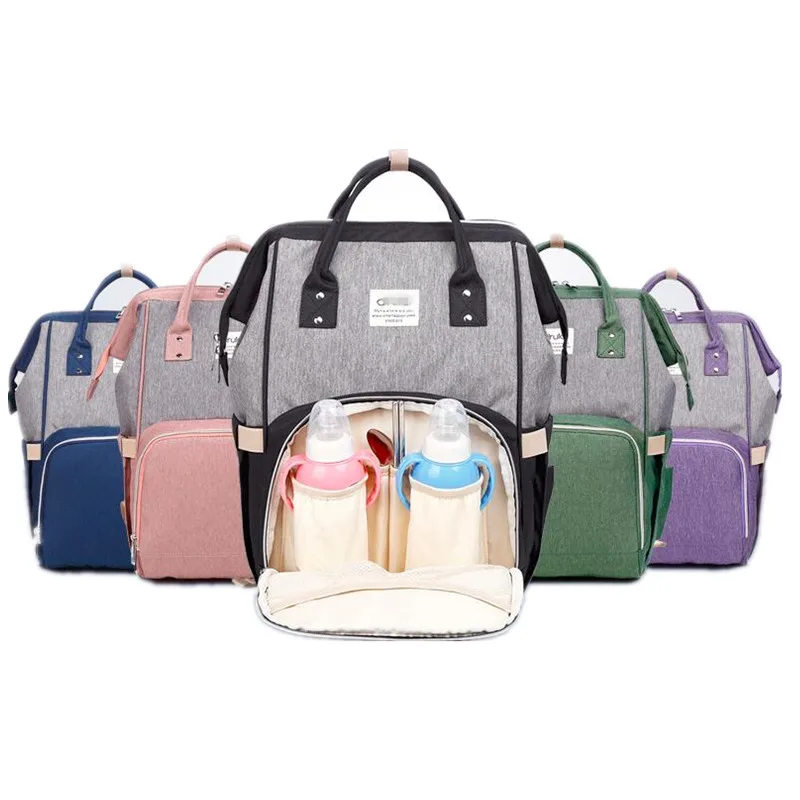 Модный подгузник для беременных, большая сумка для кормления, рюкзак для путешествий, дизайнерская коляска, детские подгузники, рюкзак