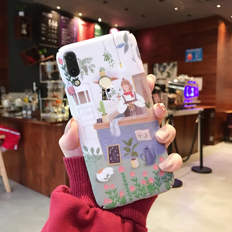 YueTuo чехол для HuaWei P20 Pro P 20 lite P20lite P20Pro 15 Роскошный Жесткий с рисунком из мультфильма