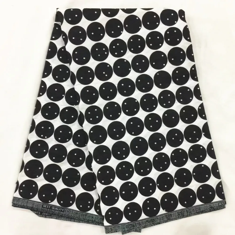 

african fabric black and white ankara african wax print fabric with stones african print fabric for women dress