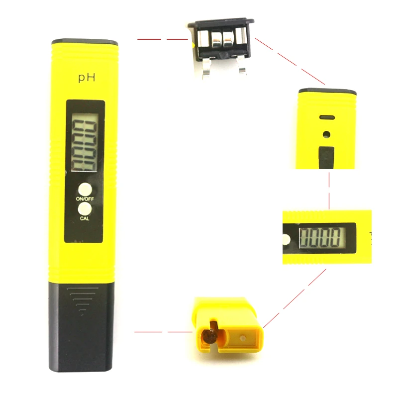 Цифровой ATC рН-метр тестер воды аквариума почвы рыболовный резервуар Анализатор ЖК-ручка PH монитор автоматическая калибровка