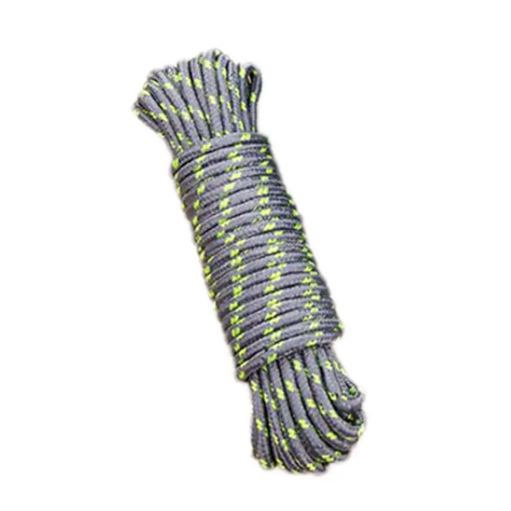 

New Design 9.5m Colorful Multifunction Nylon Washing Clothes Line Rope Clothesline String Hangers & Racks