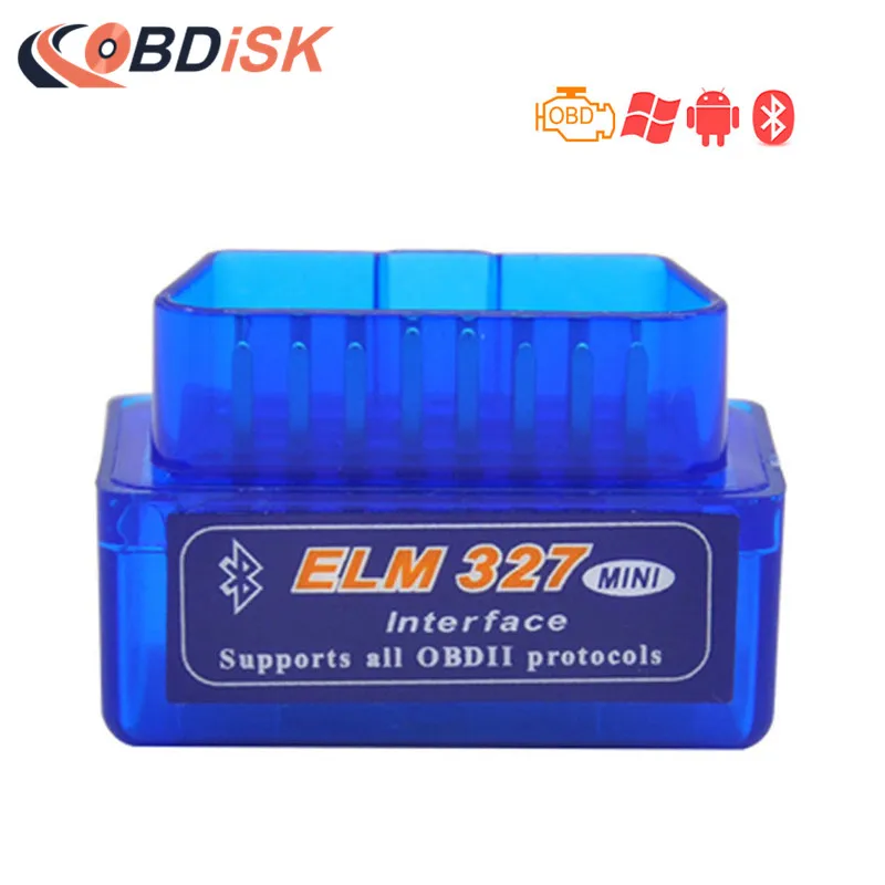 Super Mini ELM327 Bluetooth V2.1 OBD2 Interface Auto Diagnostic Tool