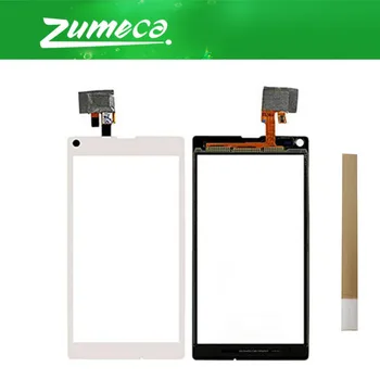 

4.3 Inch For Sony Xperia L S36H C2105 C2104 Touch Screen Digitizer Touch Panel Lens Glass Black White Color With Tape
