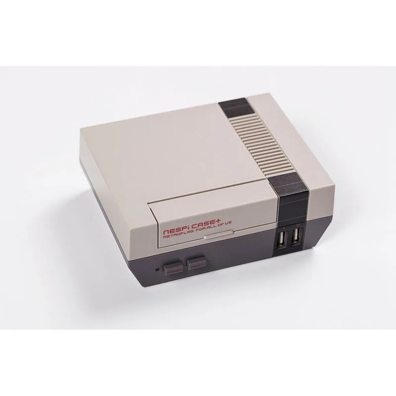 

Retroflag NESPi Case Classic Mini Style Game Kit + Heatsinks + Flannel Bag for Raspberry Pi 3 / 2 / B+