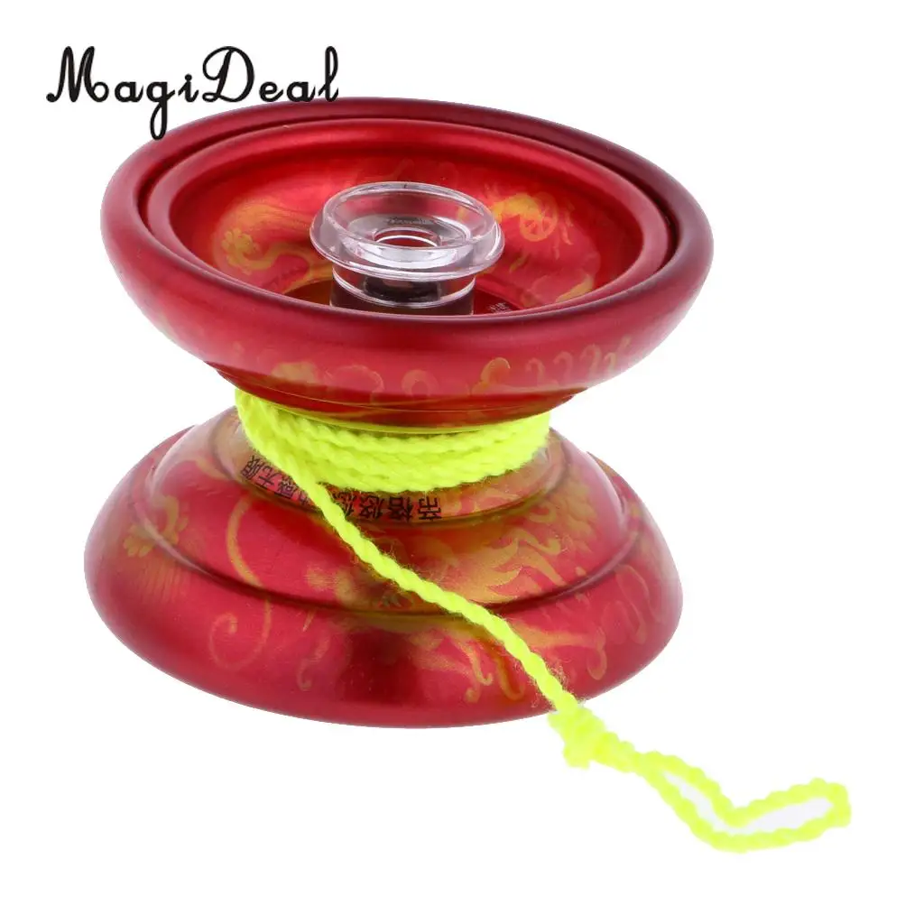 MagiDeal 1Pc Professional YoYo Aluminum Alloy String Trick Yo-Yo Ball KK Bearing for Beginner Adult Kids Classic Toy 7Kinds