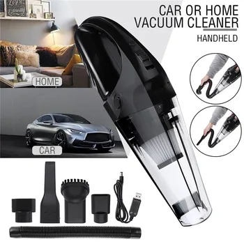 

Portable Car Vacuum Cleaner 150W Wireless USB Vacuum Cleaner Handheld 12V Mini Wet/Dry Dual Use for Car Home Pet Hair