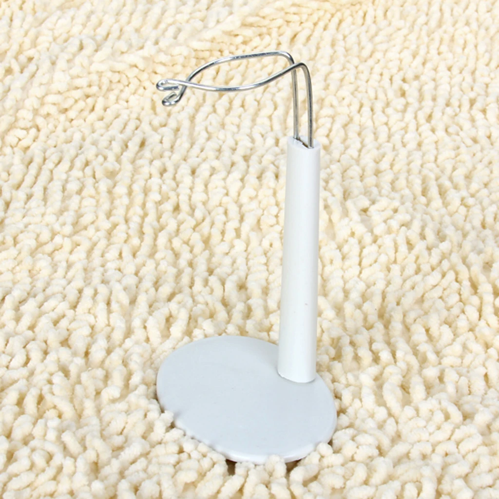 Adjustable Doll Stand Display Holder 2.36 - 3.15 Inch Adjustable Design Can Either Place It Below Her Arms or Around Her Waist
