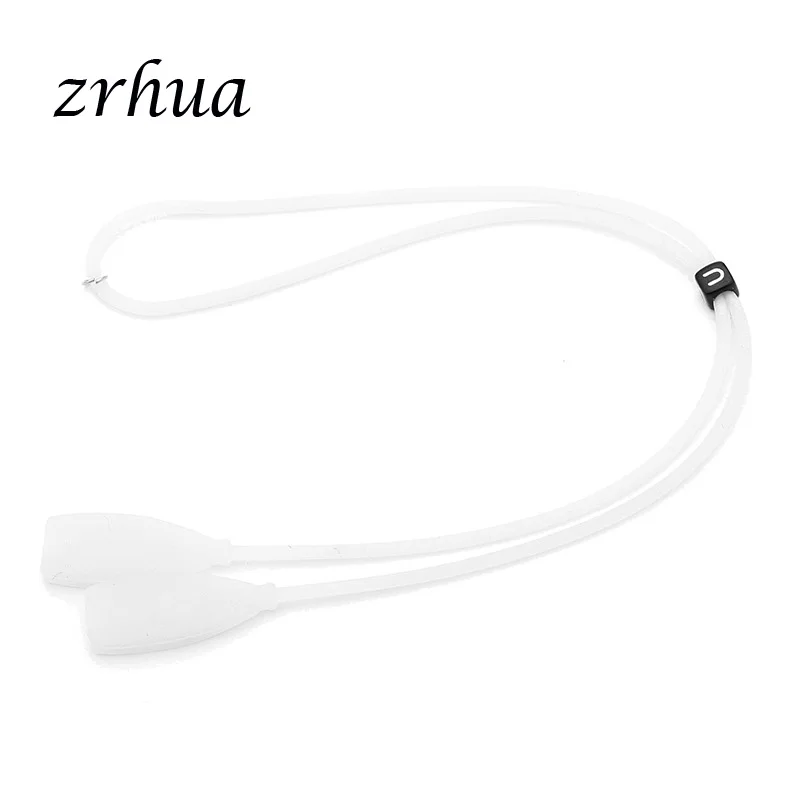 ZRHUA очки для ношения, регулируемые солнцезащитные очки, шейный шнур, ремешок для очков, очки с ремешком, аксессуары для солнцезащитных очков - Цвет: white