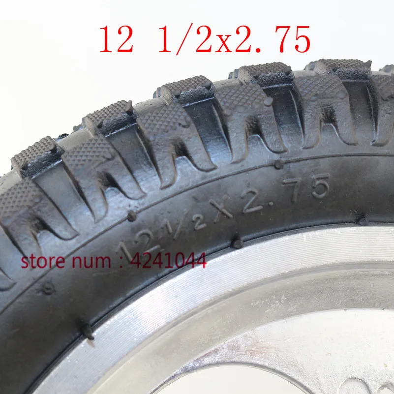 Переднее и заднее колесо в сборе 12 1/2x2 75 шина 1/2 x для бритвы внедорожника ракеты