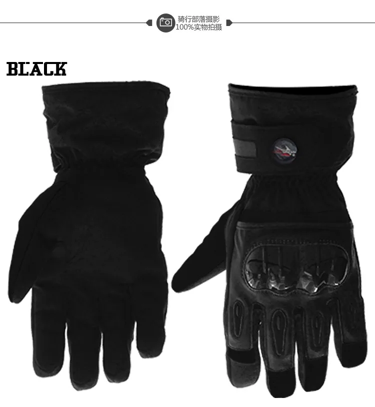 Новые профессиональные водонепроницаемые перчатки для байкеров защита для рук полный палец свободно гибкое теплое Защитное снаряжение для мотопробега перчатки