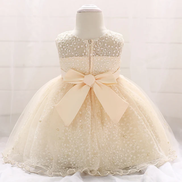 Vestido de verano con cuentas para bebés, traje de princesa para primer cumpleaños, 1 o 2 años, 2021 Vestido de verano con cuentas para bebés, traje de princesa para primer cumpleaños, 1 o 2 años, 2021