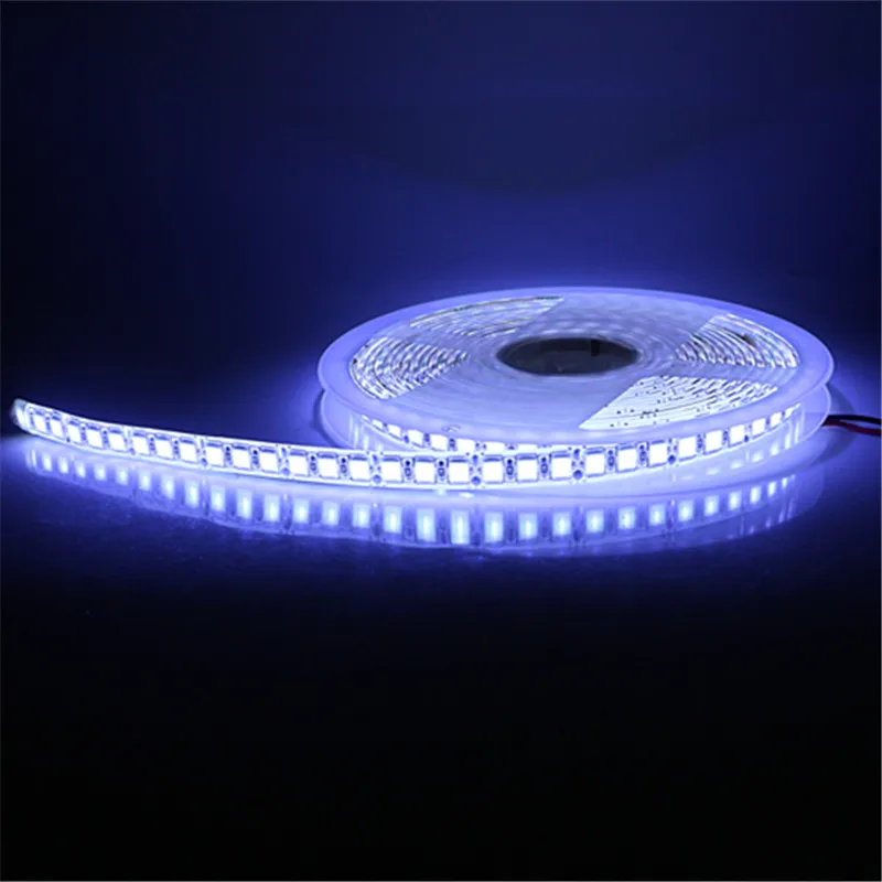 12 В постоянного тока Светодиодная лента 5054 SMD гибкая светодиодная лампа холодный