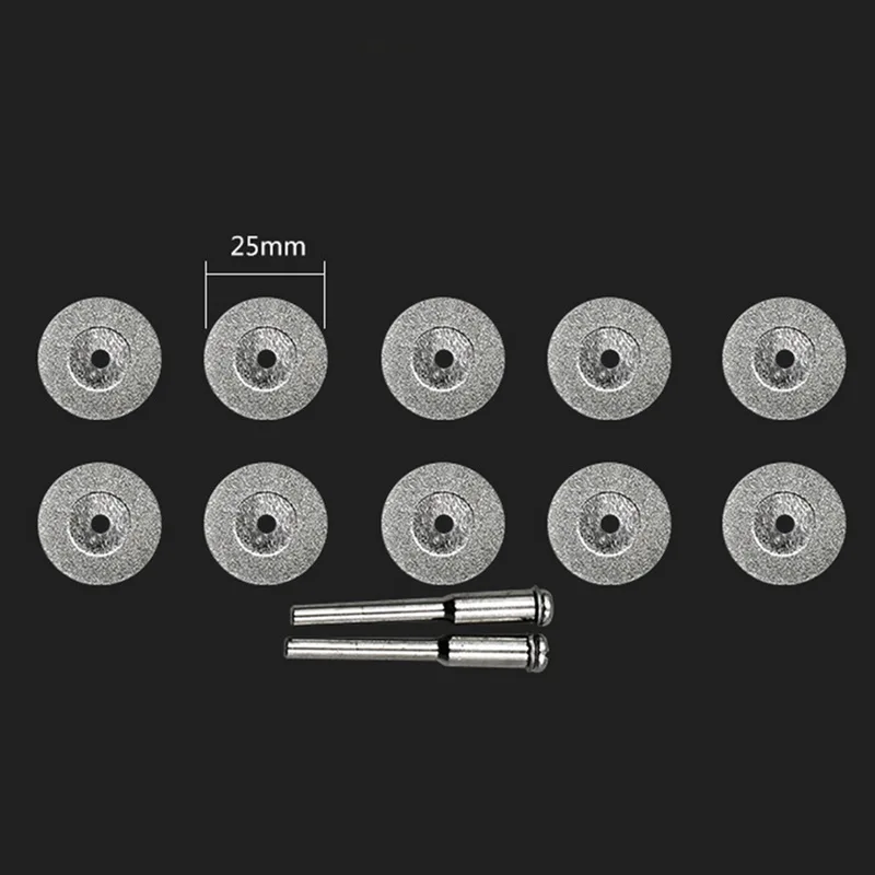 

Urijk Electroplated Diamond Cutting Blade Teeth Grinding Piece Emery Grinding Electric Grinder Blade Small Diamond Cutting