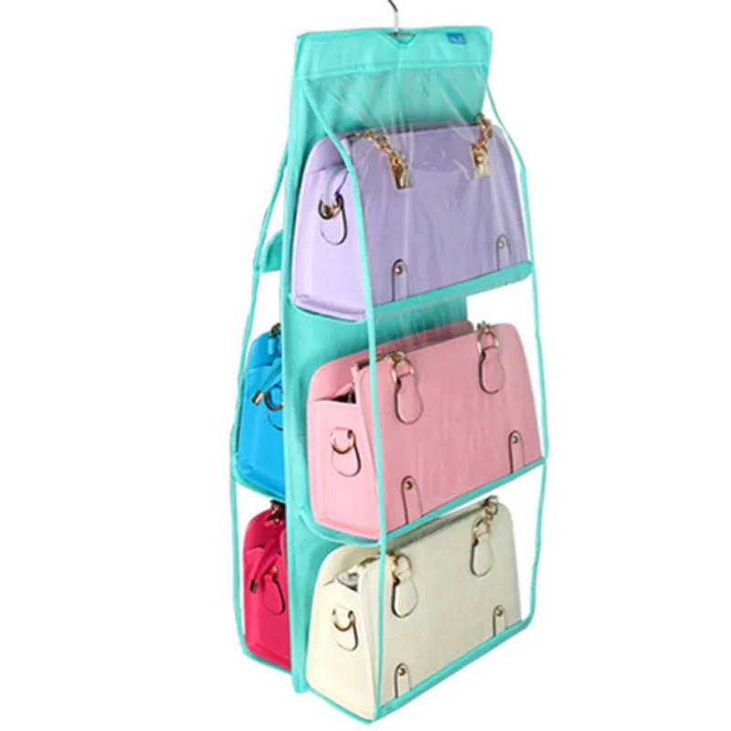 1Pcs Storage Bag Closet Wardrobe Rack Hangers Holder For Fashion