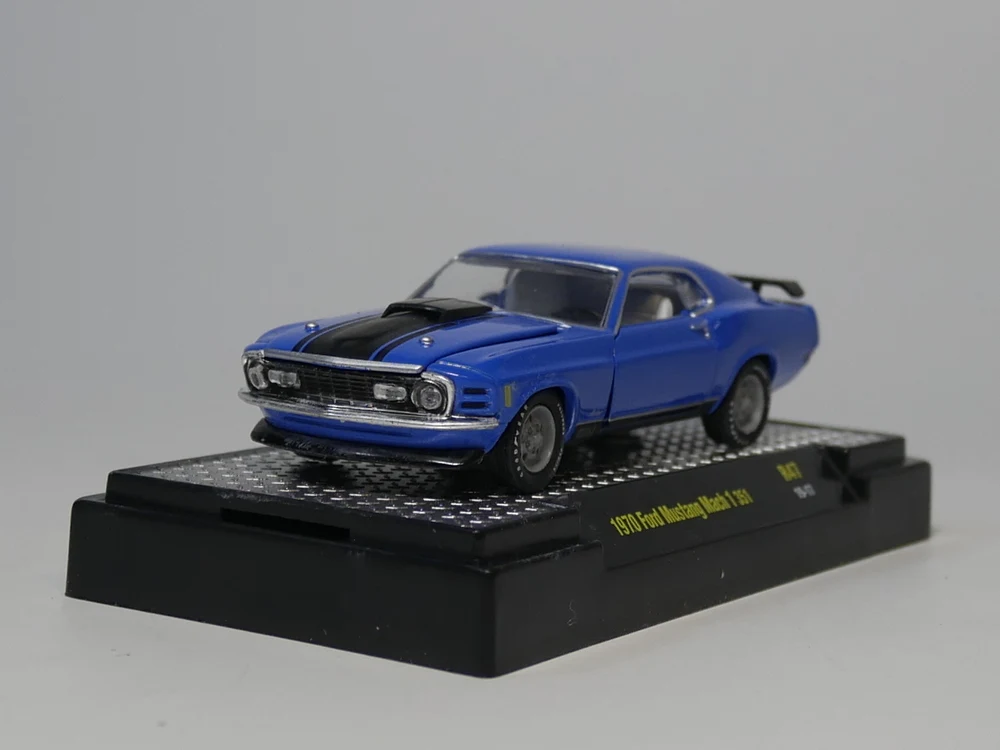 

M2 1:64 1970 Ford Mustang March 1 351 alloy toy car toys for children diecast model car Birthday gift freeshipping