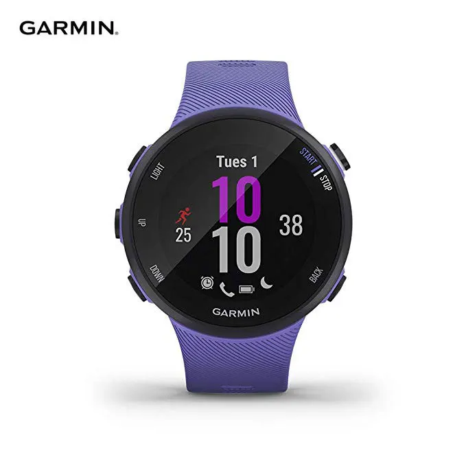 

GPS Garmin Forerunner 45s, 39MM Easy-to-Use GPS Running Watch with Garmin Coach Free Training Plan Support women smart watch men