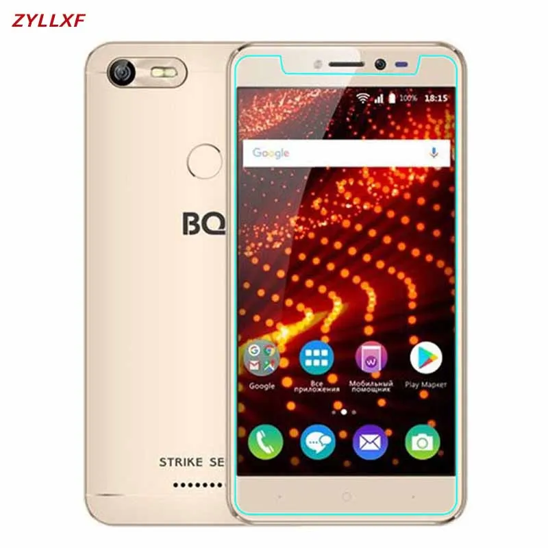 

2PCS/Lot For BQ Mobile BQ-5204 Strike Selfie Tempered Glass Premium Screen Protector Film 5.2 in 9H 2.5D Safety Film On BQS-5204